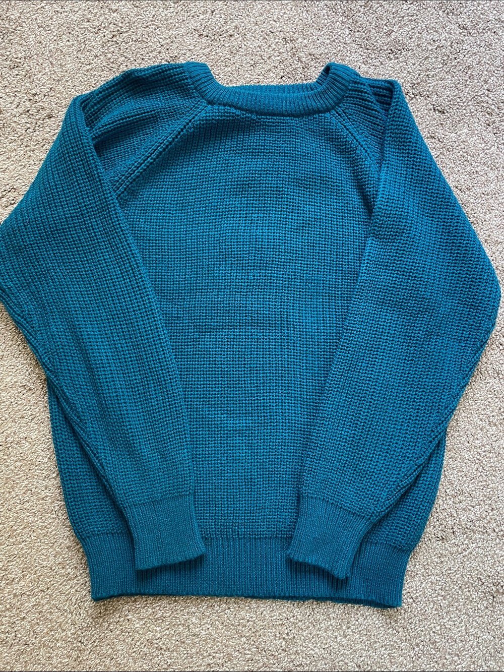 Sears Ribbed Knit Crew Sweater